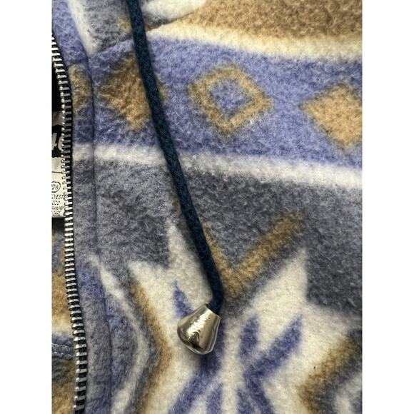 Vintage G4000 Southwestern Aztec Fleece Jacket Plus Size 22W Boho Style - Picture 6 of 10